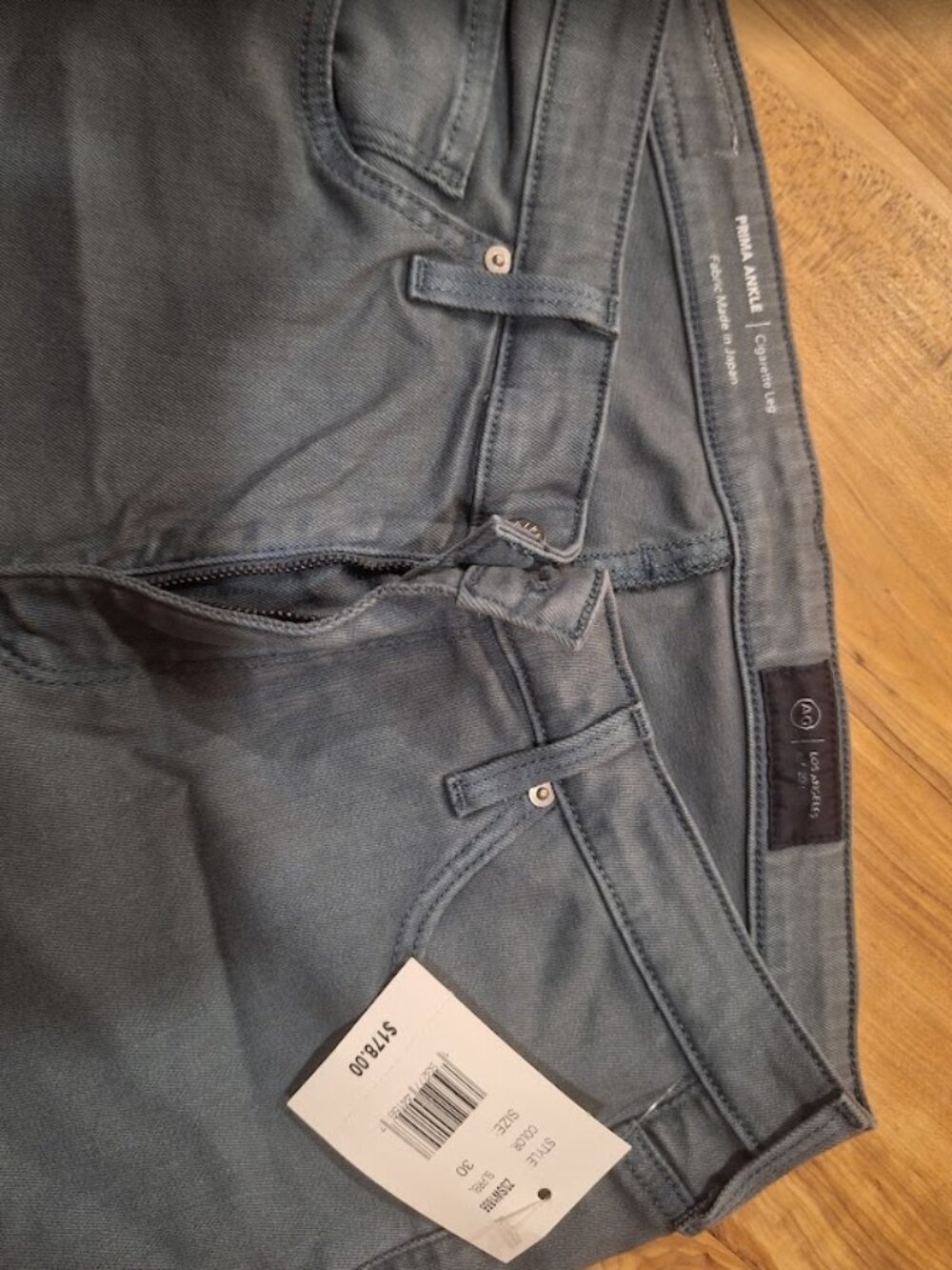 Blue AG-ed Women's Pants- NEW WITH TAGS